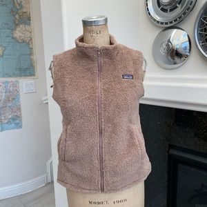 NWT Patagonia Los Gatos vest fuzzy cozy small
